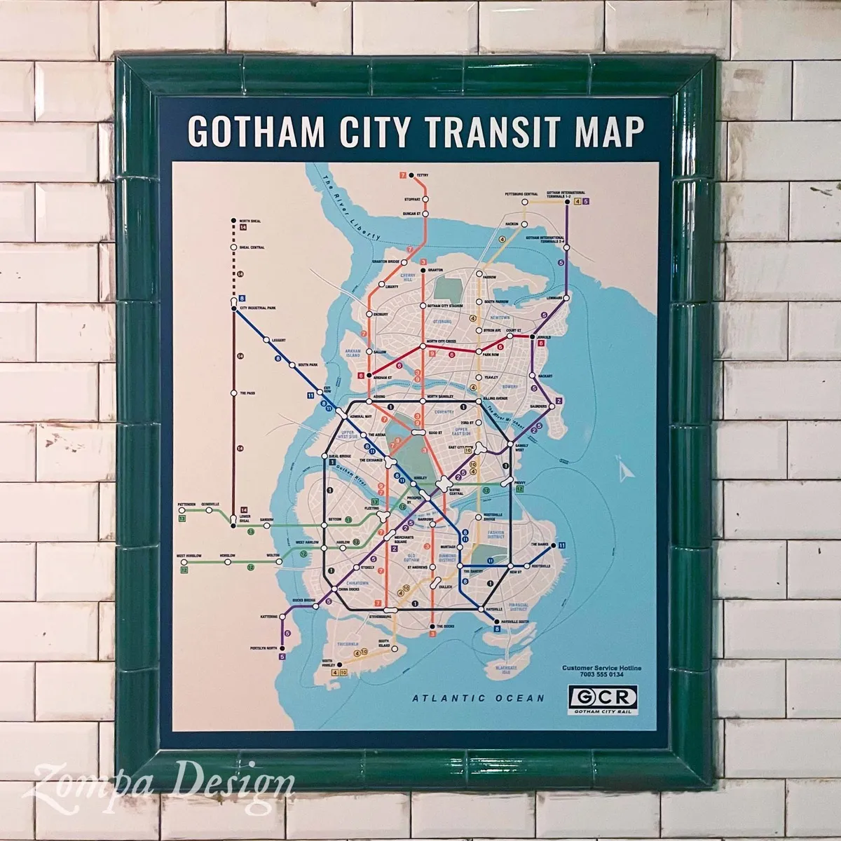 Batman Escape — détail 1