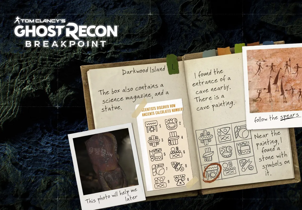 Ghost Recon Breakpoint — carnet de voyage escape game Ubisoft